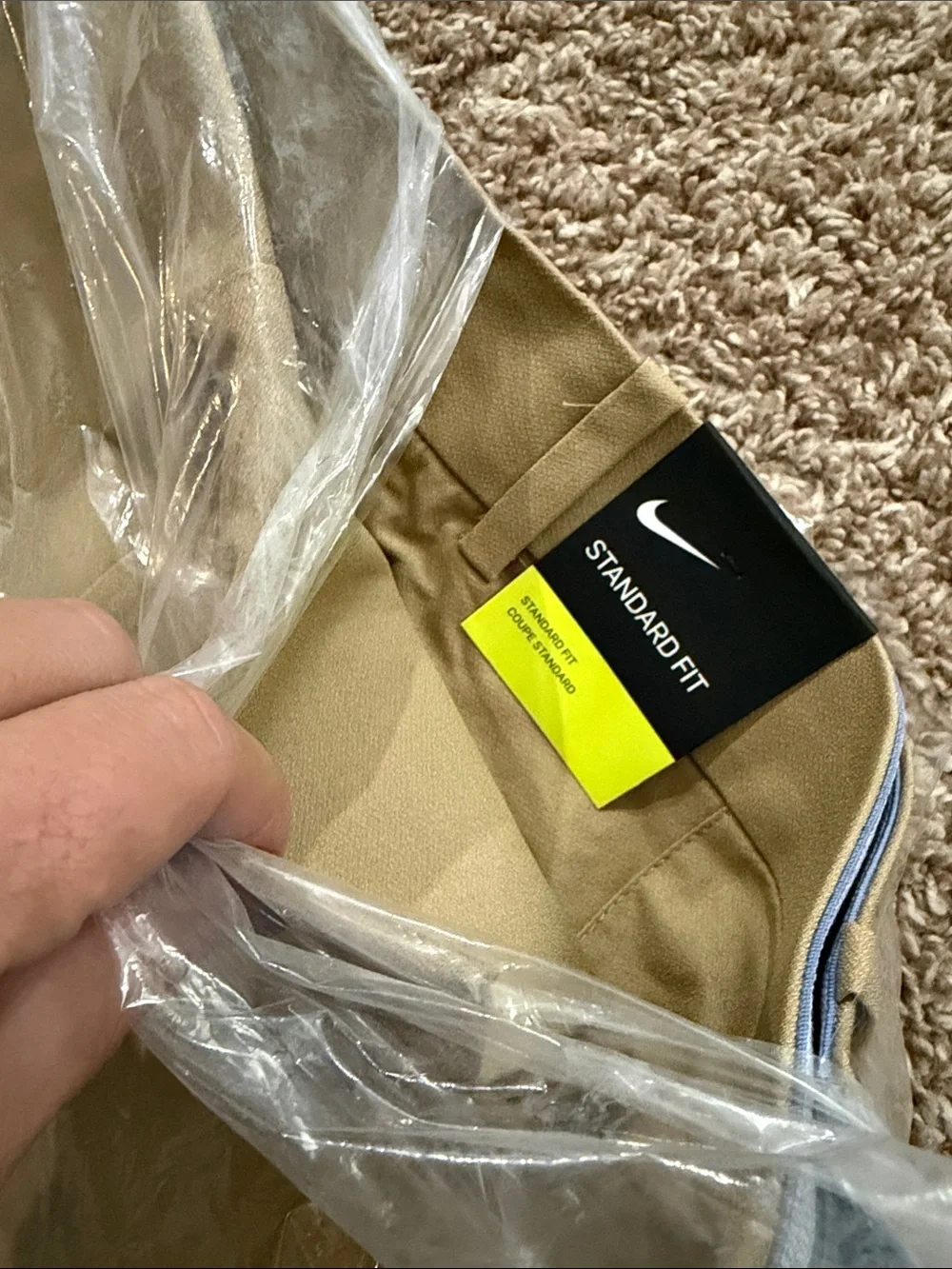 Nike Men's Tan Classic Chino Pants